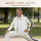 ❤️🔥Men's Classic Striped Tracksuit Set