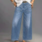 📢📢49% OFF!!⏰Women's Casual High-Rise Wide-Leg Jeans