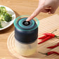 📢📢49% OFF!! ⏰🔪✨ 300ML Cordless Electric Garlic Chopper & Grinder – Multifunctional & Portable 💪🍽️