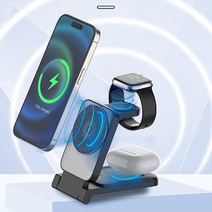 🔥2026 New Arrivals: 49% Off for a Limited Time!🔥3-in-1 Foldable Magnetic Wireless Charger