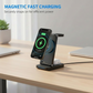 ✨🔥3-in-1 Foldable Magnetic Wireless Charging Station⚡