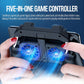 🎮 Mobile Gaming Controller with Dual Cooling Fans & Triggers