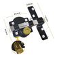 50/70mm Long Throw Gate Lock with 5 Keys