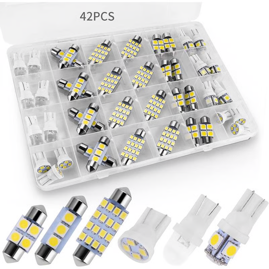 🌞 Spring into Savings: 49% Off! 💡 42-Piece Ultra-Bright LED Car Interior Lighting Kit – Plug & Play Upgrade for Your Ride ✨
