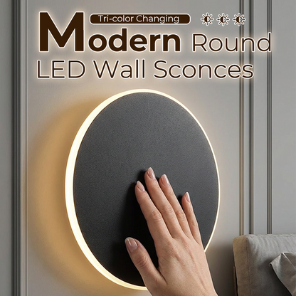 💡 49% OFF NOW! ✨ Modern Round LED Wall Sconces – Dimmable, Energy-Saving & Sleek Design for Any Room 🏠