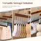 🔥40% OFF!👕360° Swivel Multi-Hook Wardrobe Organizer--10 clips