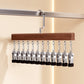🔥40% OFF!👕360° Swivel Multi-Hook Wardrobe Organizer--10 clips