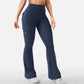 🐰✨Women's High-Waist Flared Yoga Pants with Pockets