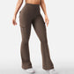 🐰✨Women's High-Waist Flared Yoga Pants with Pockets