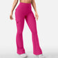 🐰✨Women's High-Waist Flared Yoga Pants with Pockets