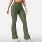 🐰✨Women's High-Waist Flared Yoga Pants with Pockets