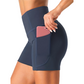 Women's High-Waist Tummy Control Yoga Shorts