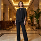 🎁New arrival 49% OFF💥 Elegant Asymmetrical Two-Piece Pant Set