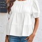 🧡Sweet Puff Sleeve Smocked Peplum Top for Women✨