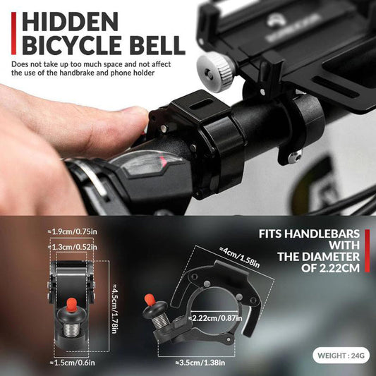 🚴 Compact and discreet bicycle bell – Safety and space saving | -48% ⚡