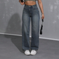 👖 49% OFF NOW! 🔥 Women's High-Waisted Straight Leg Denim Jeans – Flattering Fit, Comfortable Stretch & Versatile Everyday Style ✨