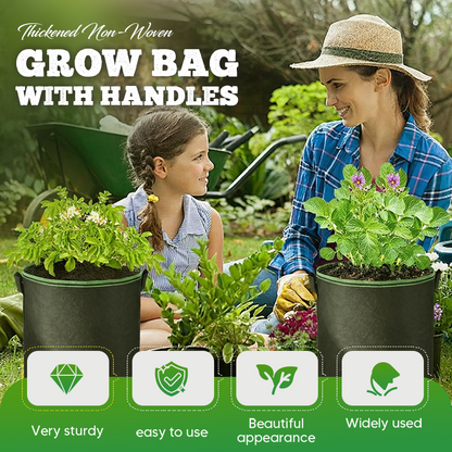 ⏳Limited-time 49% off⏰Thickened Non-Woven Grow Bag with Handles🌱🥔