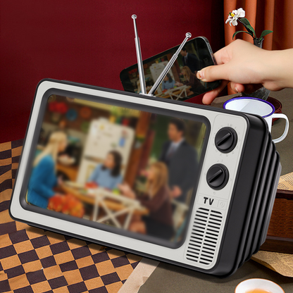 📺 Retro TV Phone Screen Magnifier – Foldable Video Enlarger