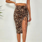 🌞Spring Awakening: 49% off!🌸Women's High Waisted Ruched Bodycon Skirt