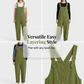 🌿Summer Sale - 49% OFF!👖Women's Casual Button-Front Overalls