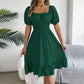 🌞HOT SALE 49% OFF👗 Summer Casual Ruffle Hem Midi Dress