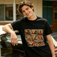🌞Spring Awakening: 49% Off!🐵"Punch" Monkey Graphic Oversized T-Shirt