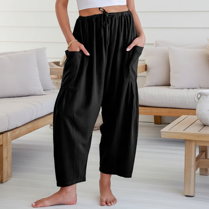 🔥Time-Limited Special Price: ￡17.99!!⏰Women's Solid Color Wide Leg Pants