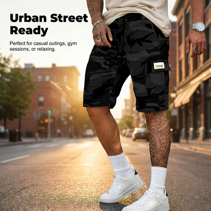🩳 49% OFF NOW! ⏳ Men's Relaxed Fit Tactical Cargo Shorts – Multiple pockets, durable fabric & perfect for outdoor, work or daily wear 🔥