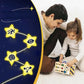 💡🎛️ Wooden LED Busy Board – Interactive Switch & Light Activity Toy for Kids