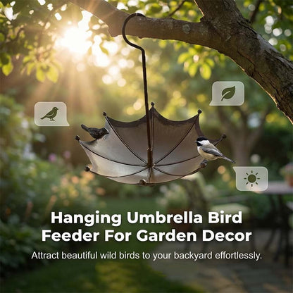 ✨ Buy 2 get 1 free | ☂️2-IN-1 Umbrella Bird Feeder & Bath 🐦  | Birds Can’t Resist!