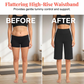 👖✨ High-waisted yoga shorts – tummy control, deep pockets, all-day comfort.