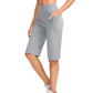 👖✨ High-waisted yoga shorts – tummy control, deep pockets, all-day comfort.