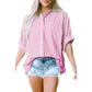 ✨ Women's Casual Striped Button Down Shirt