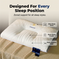 Ergonomic Latex Pillow for Neck Support