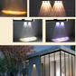 😍A lamp to beautify your garden – without spending a penny on electricity✨Multi-colored solar wall lamp for outdoor use✨