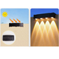 😍A lamp to beautify your garden – without spending a penny on electricity✨Multi-colored solar wall lamp for outdoor use✨