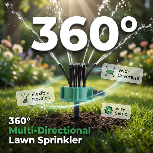 💧 49% OFF NOW! 🌿 360° Coverage Precision Garden Irrigation Sprinkler – Adjustable Nozzle, Water-Saving & Perfect for Lawn, Flower Beds & Crops 🌸