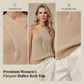 🌸 Women‘s Elegant Halter Knit Top
