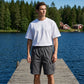 🩳40% OFF! ✨ Men's Cargo Shorts – Loose Fit, Multiple Pockets, Durable 🍂
