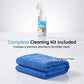 🧴 Waterless Pet Stain Cleaner – Foam Scrubber with Built-In Silicone Brush