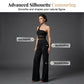 📢📢49% OFF !! ⏰One-Shoulder Mesh Panel Wide-Leg Jumpsuit