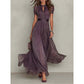 Women's Flowy Victorian-Inspired Lace Trim Dress