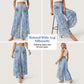 👖 49% OFF NOW! 🌷Summer Cool Dea🎉Women's Printed Wide-Leg Drawstring Trousers
