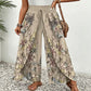 👖 49% OFF NOW! 🌷Summer Cool Dea🎉Women's Printed Wide-Leg Drawstring Trousers