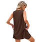 🟣Summer Hot Sale 49% OFF🧊Women's Sleeveless Crew-Neck Two-Piece Set