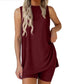 🟣Summer Hot Sale 49% OFF🧊Women's Sleeveless Crew-Neck Two-Piece Set