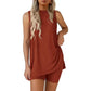 🟣Summer Hot Sale 49% OFF🧊Women's Sleeveless Crew-Neck Two-Piece Set