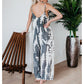 🔥Summer Hot Sale 49% OFF💝✨Women's Fashion Spaghetti Strap Printed Jumpsuit
