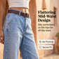🎁2026 New Arrivals 49% OFF💥  Women's High Waisted Cropped Barrel Jeans  🥳HOT SALE！！🥳