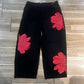 👖🤍Artistic Flower Wide-Leg Jeans for Women